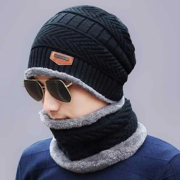 3-in-1 Winter Set | Cap, Neck Warmer & Leg Warmers