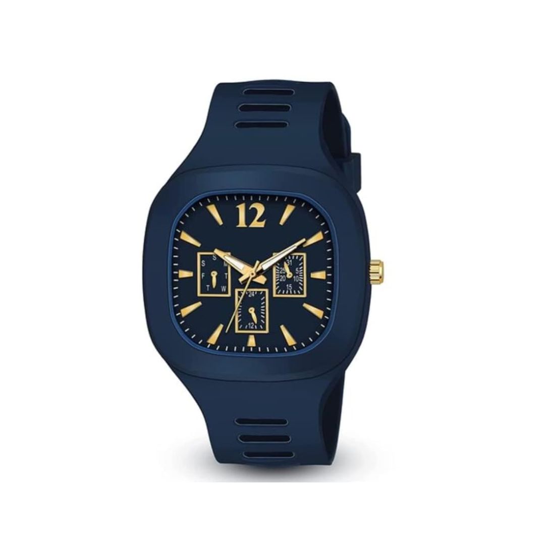 Square Rubber Watch