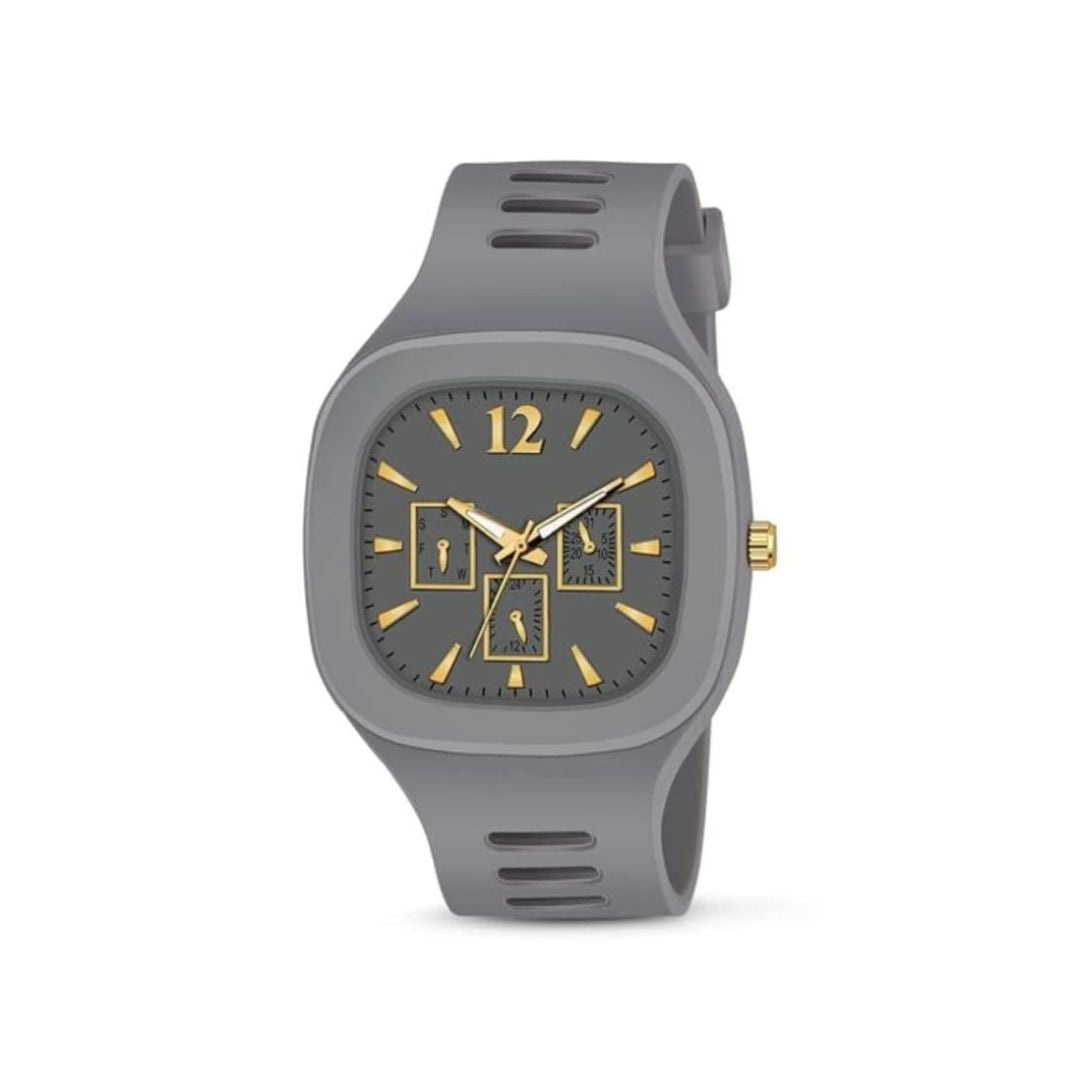 Square Rubber Watch