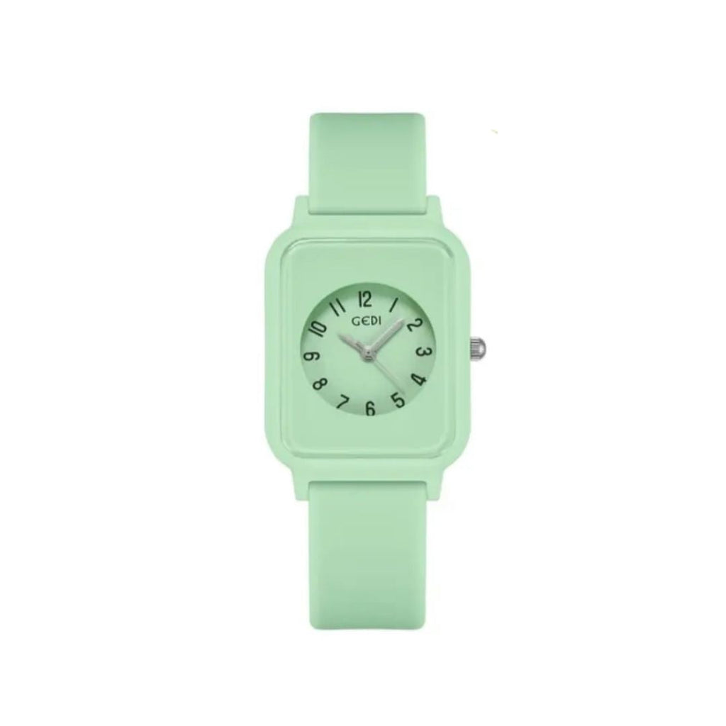 Silicone Strap Aesthetic Watch for Women