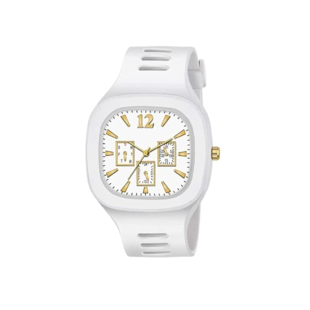 Square Rubber Watch