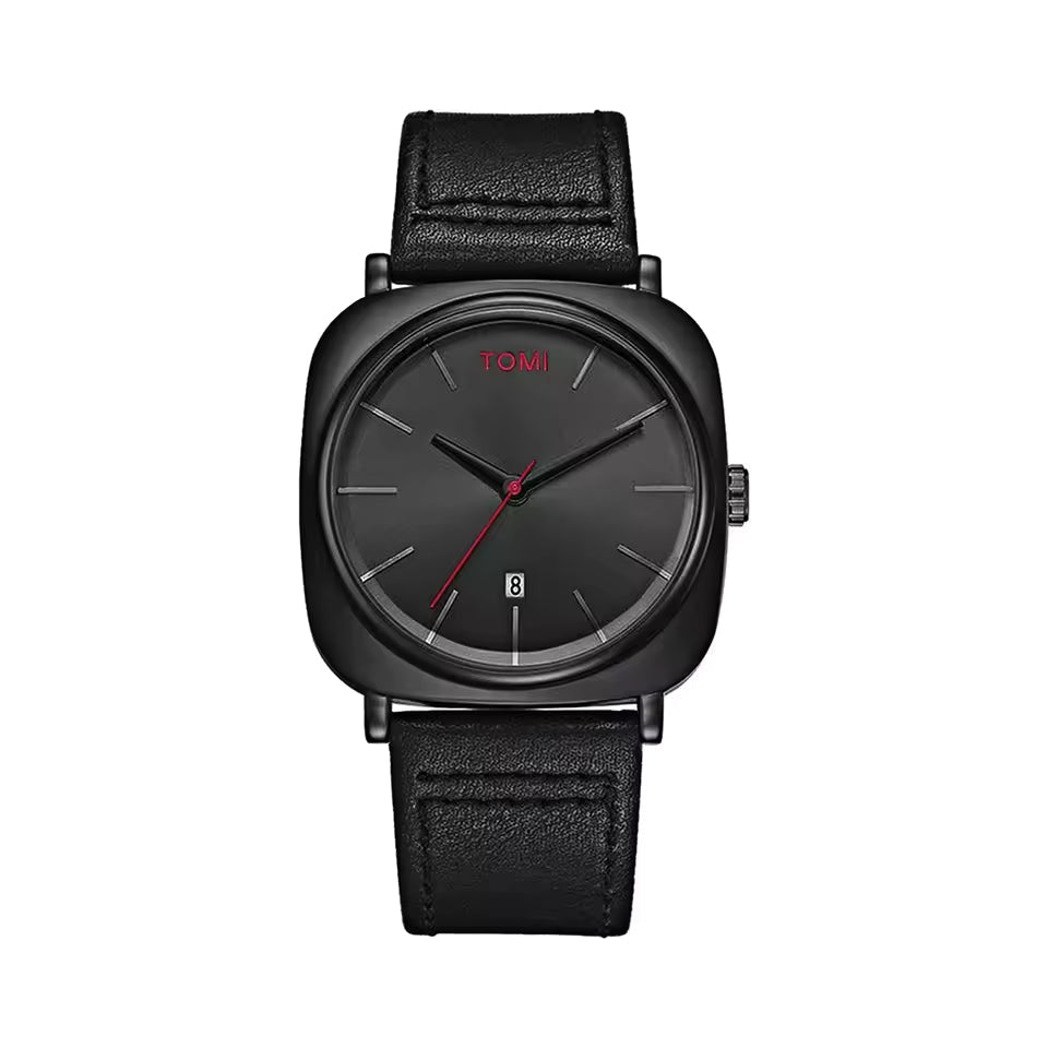 Tomi Coffee Square Dial Watch