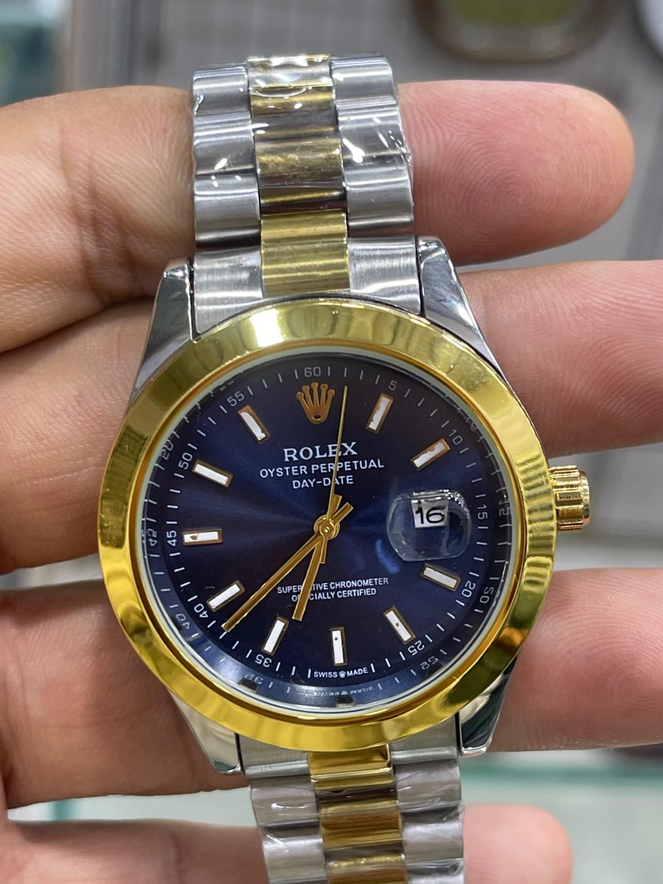Rolax Full-Steel Date Watch