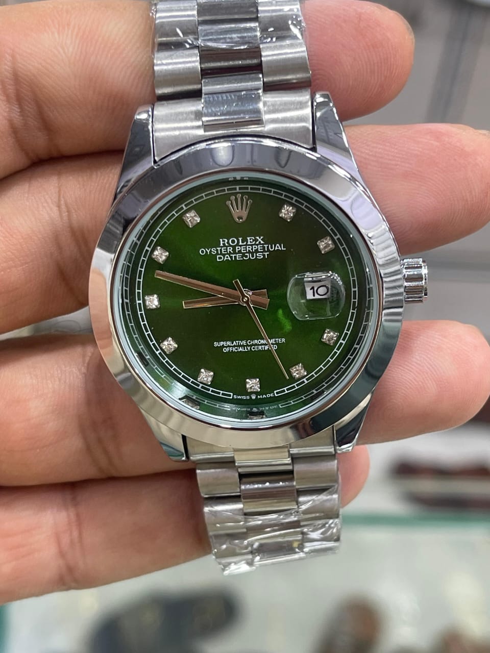 Rolax Full-Steel Date Watch
