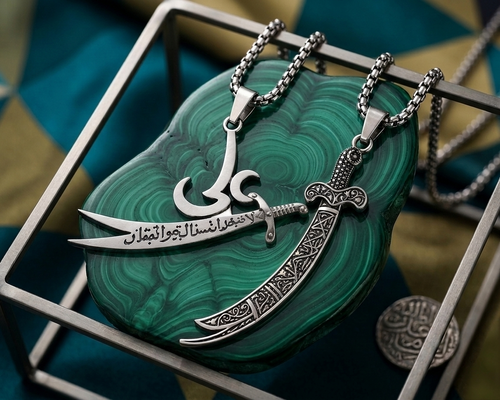 Ali Zulfiqar & Sword Pendant Combo – Buy 1 Get 1 Free