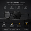 Boss Transition Glasses – Premium Photochromic UV Protection Eyewear
