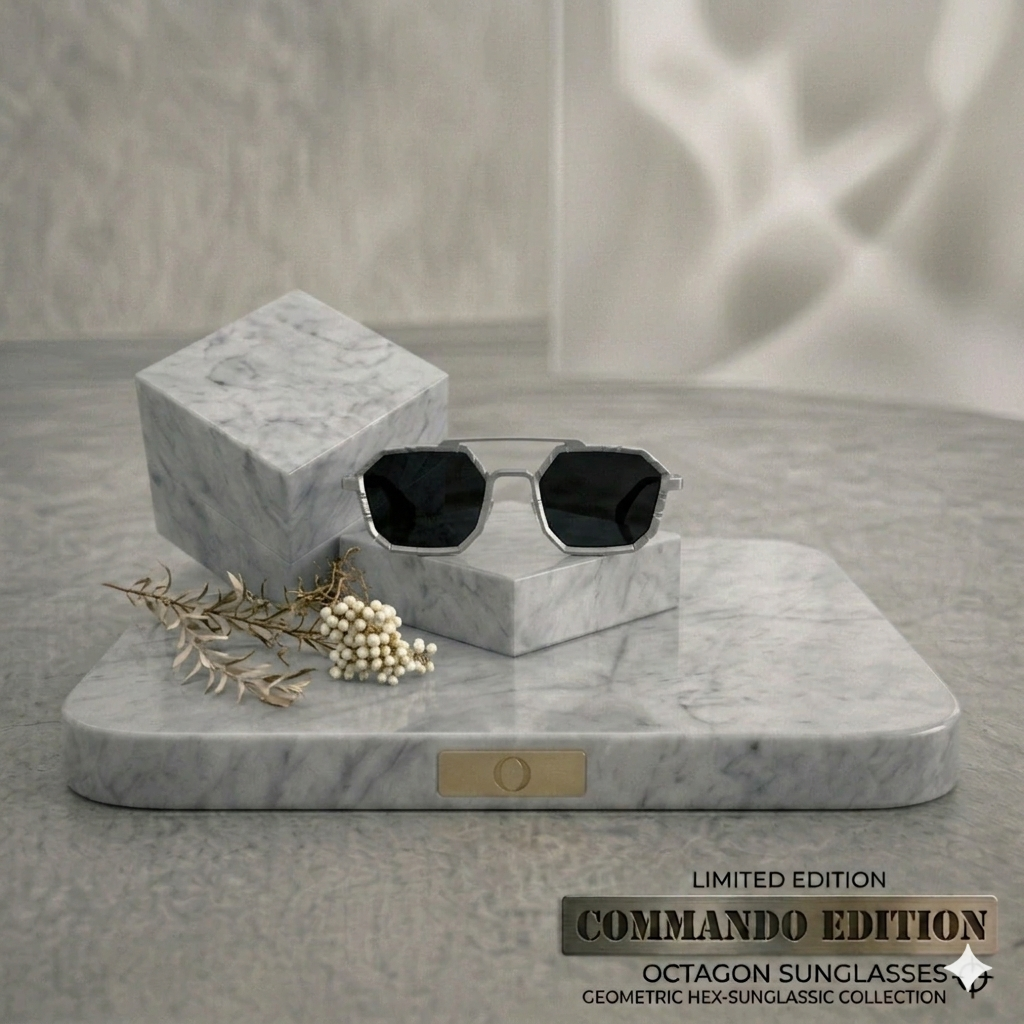 Commondo Edition Uv Protection Octagon Sunglasses
