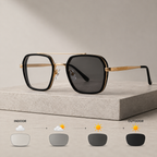 Boss Transition Glasses – Premium Photochromic UV Protection Eyewear