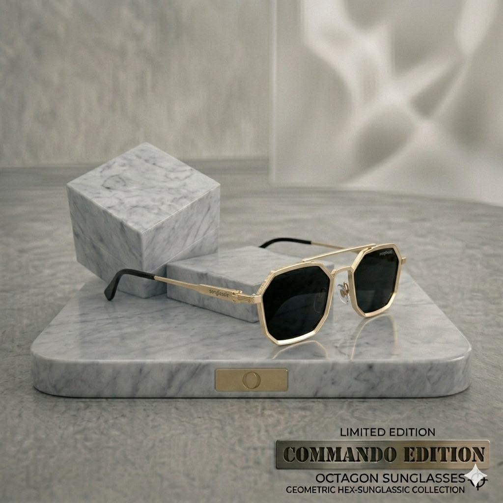 Commondo Edition Uv Protection Octagon Sunglasses