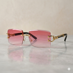 Luxury Rimless Gradient Sunglasses For Men & Women