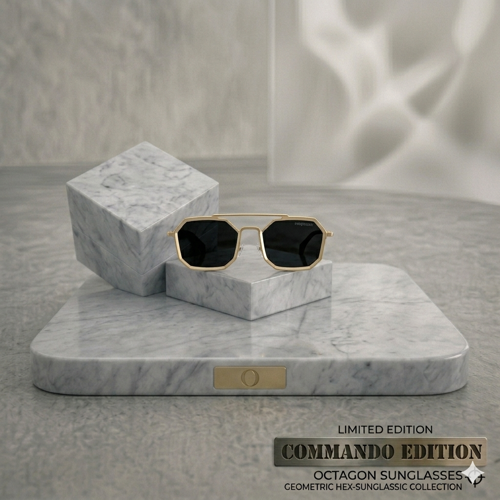 Commondo Edition Uv Protection Octagon Sunglasses
